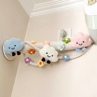 包空调管子装饰遮挡麻绳线燃气管道美化暖气管阳台下水管遮丑神器