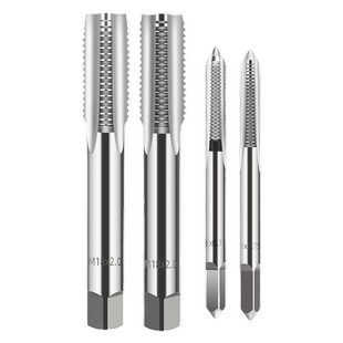 德国丝锥丝攻套装细牙攻丝板牙螺纹钻头手动M4M5M6M8M10M12M14M18