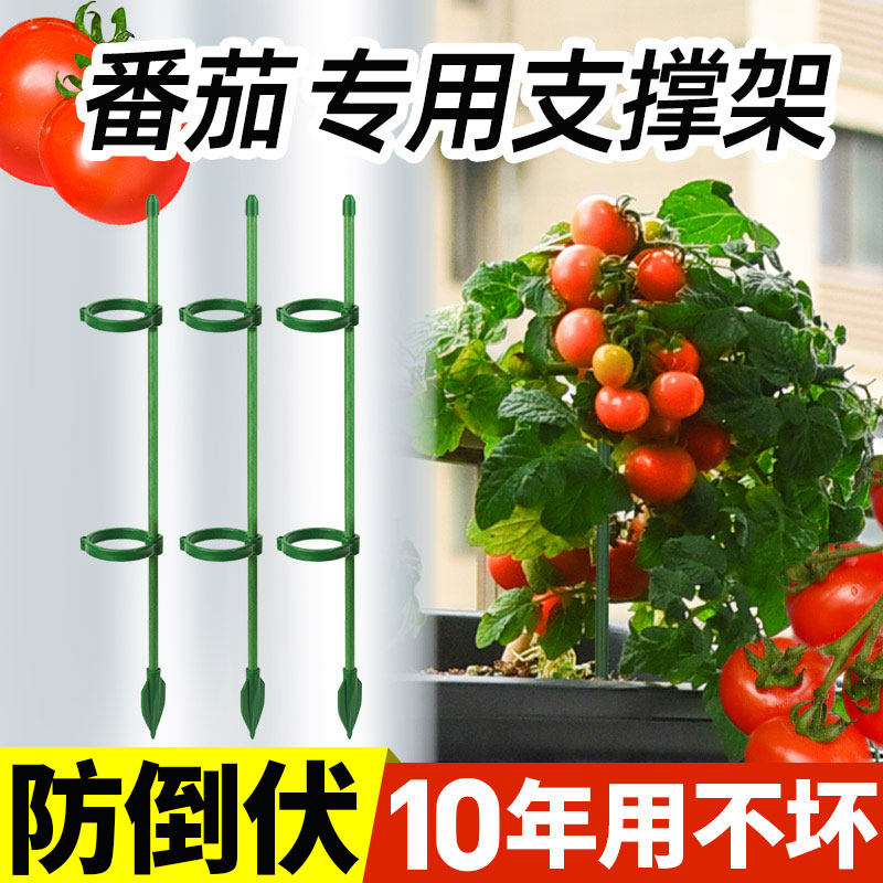 番茄支撑架番茄辣椒蕃茄种植黄瓜花架支架爬藤架子花植物支伸缩杆