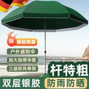 德国太阳伞大型摆摊伞户外伞商铺庭院折叠专用大伞防风地摊遮阳伞