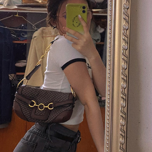 小腋下包女夏高级感小众法棍包
