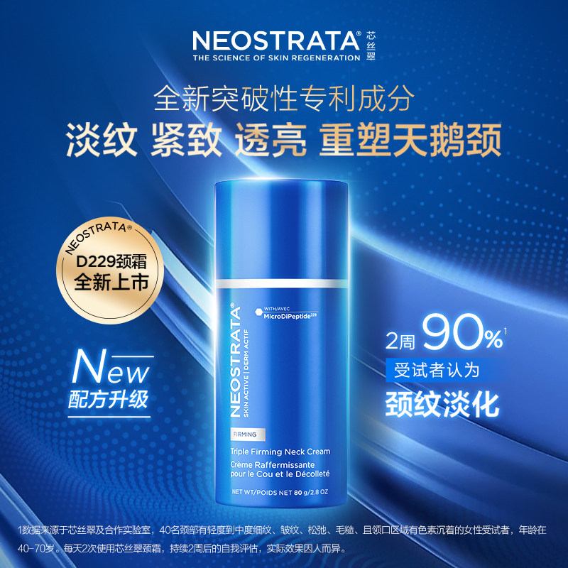 【临期促销】NeoStrata/芯丝翠[拍2实惠活颜三重抗皱D229颈霜临期