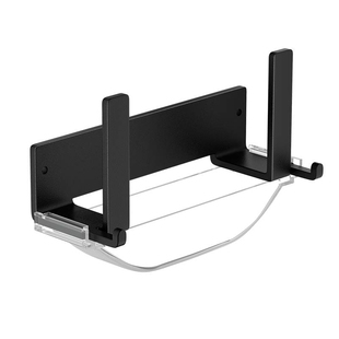 免打孔擀面杖厨房壁挂放置架挂放锅盖架子置物架接水盘收纳用品