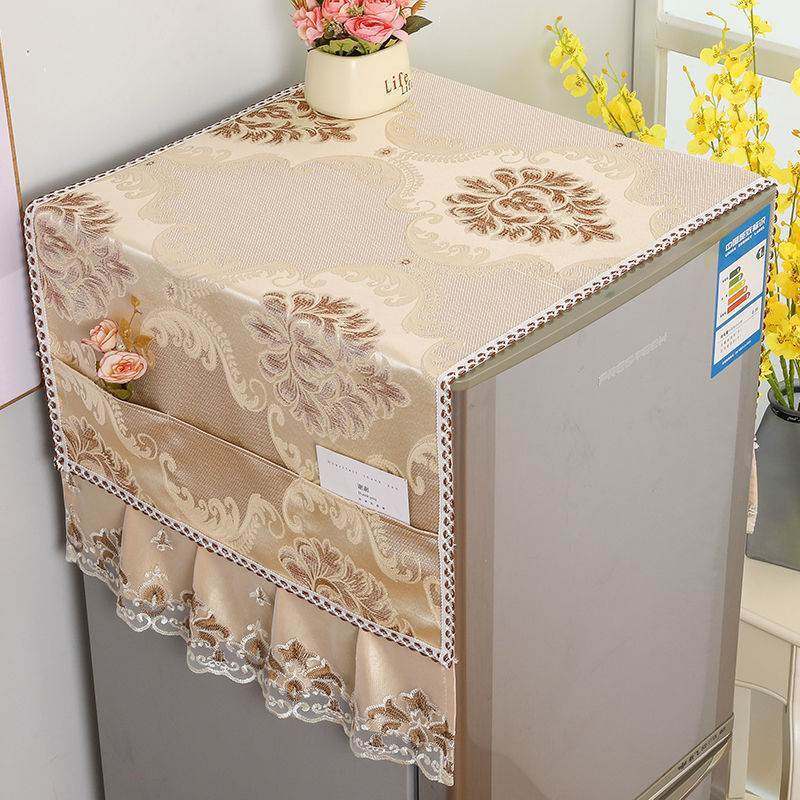 单开 门冰柜顶上面的遮尘盖布双门冰箱防尘罩盖巾2023新款高端家6,居家布艺,万能盖巾,淘宝优惠券,粉丝福利购,淘宝优惠卷