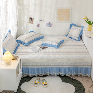 纯棉榻榻米专用床盖四季通用炕席家用炕单3米大尺寸夹棉床单定制