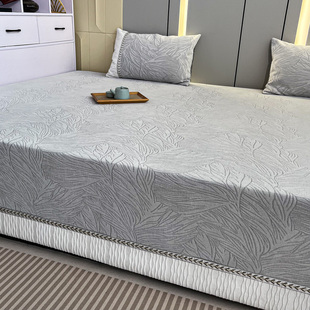 高级感榻榻米床单单价农村土炕炕单大尺寸3米雪尼尔床盖四季通用