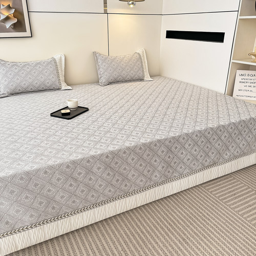 雪尼尔榻榻米专用床盖现代简约炕盖四季通用炕席家用农村大炕床单