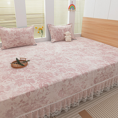 春荣提花立体牛奶绒炕盖榻榻米垫