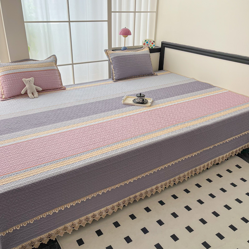 春荣带花全棉绗缝炕盖榻榻米