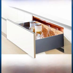 DTC 东泰HD系列缓冲18板骑马抽全拉出立方星豪华抽帮阻尼托底滑轨