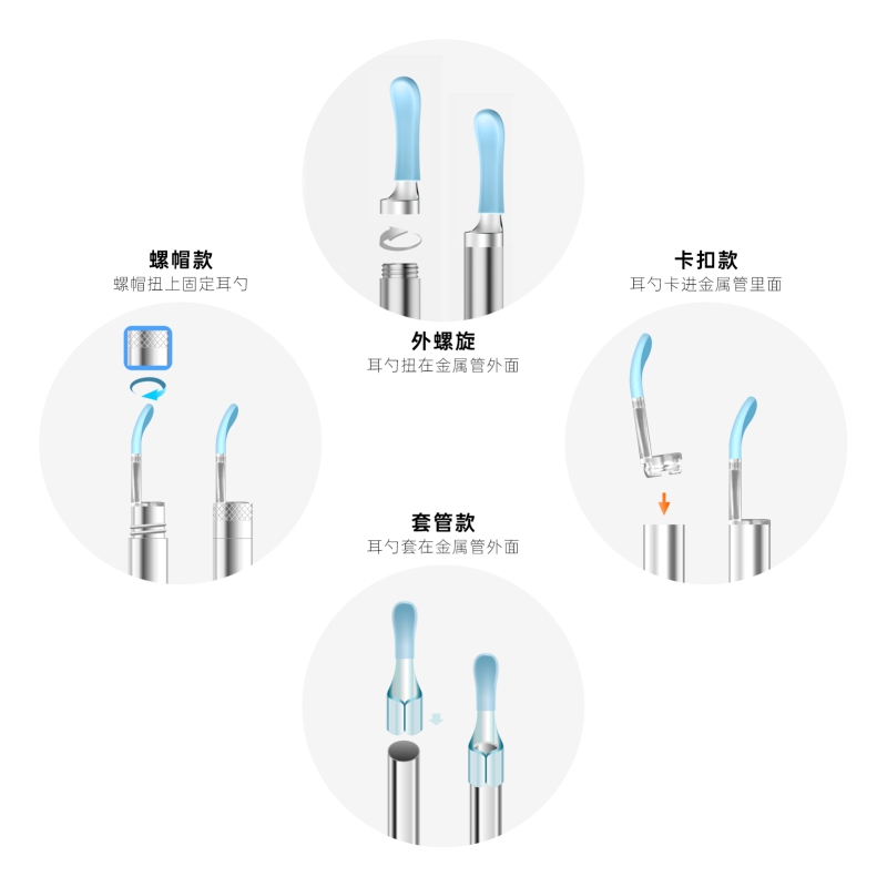 XLIFEBebird可视挖耳勺配件