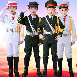 学生升旗手服装儿童国旗班护旗手服装国旗班服小学生合唱升旗手服