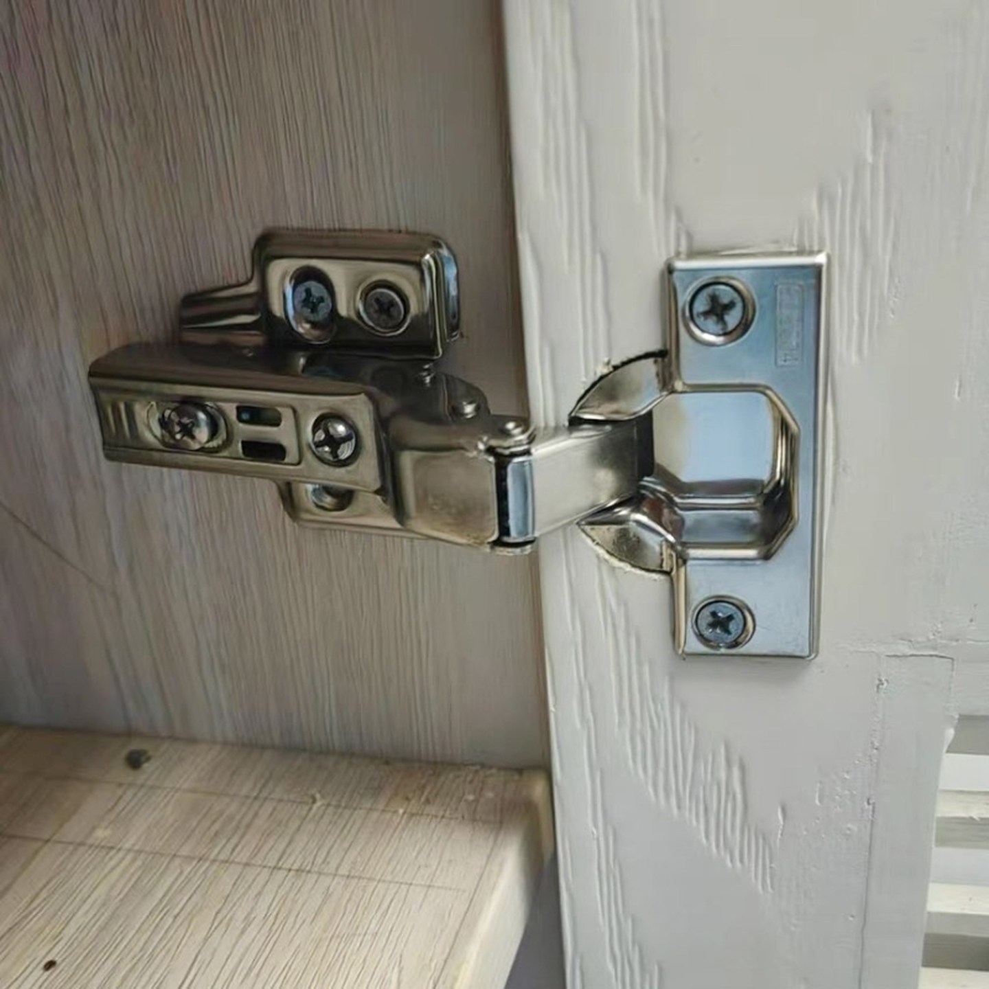 阻尼铰链五金二段力衣柜铰链液压折叠橱柜门飞机合页阻尼半盖,基础建材,弹簧合页,淘宝优惠券,粉丝福利购,淘宝优惠卷