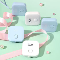 2-meter automatic retractable tape measure clothing ruler measure height around three circles carry mini tape measure multi-purpose