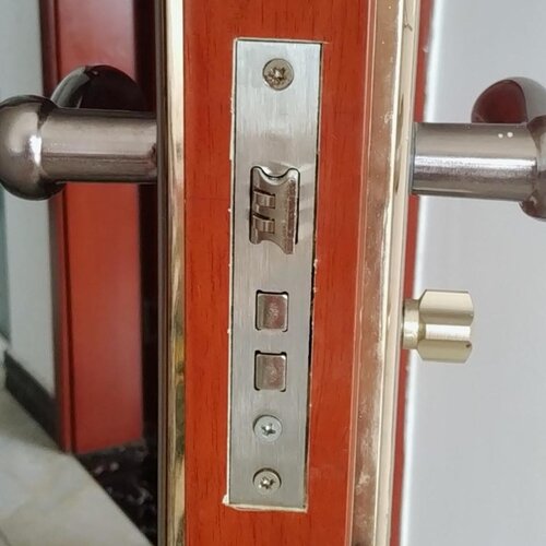通用型铜舌头不锈钢房间卧室门锁体木门房门门锁室内家用锁舌静音