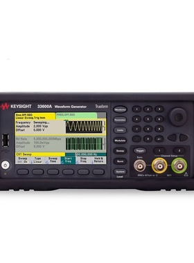 KEYSIGHT 33611A 33612A 33621A 33622A波形发生器80 和 120 MHz
