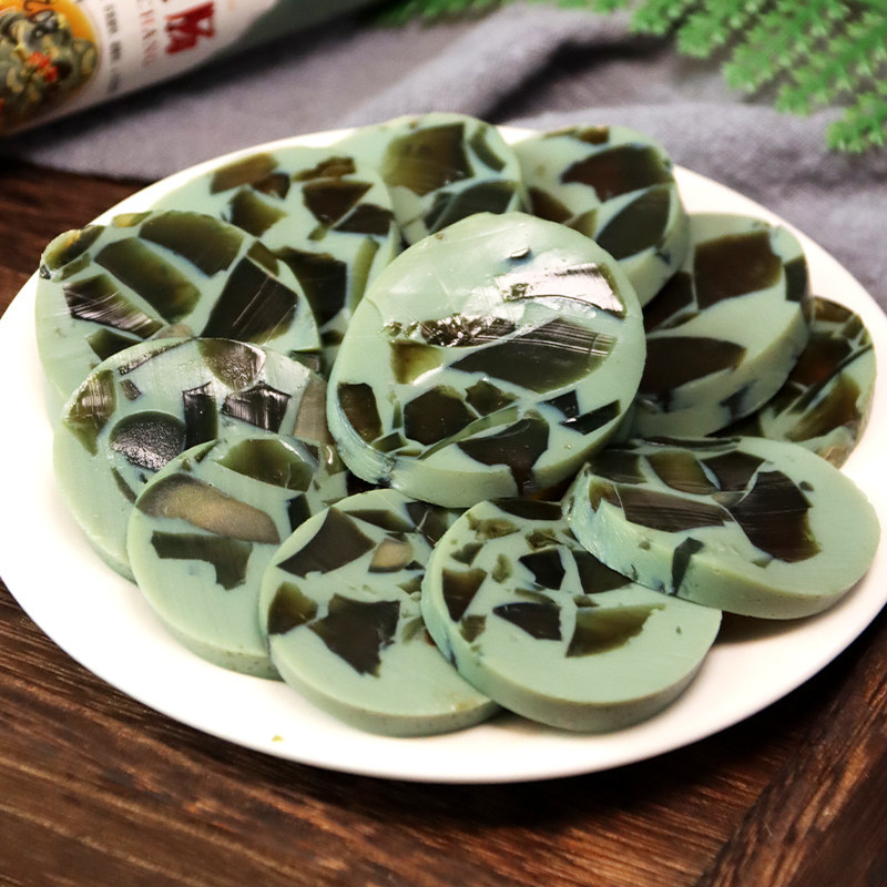 松花蛋肠皮蛋肠大火腿肠即食东北松花香肠下酒菜泡面搭档熟食凉菜