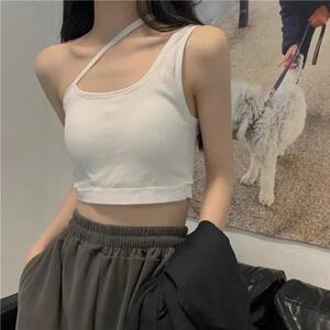 秋季新款吊带背心女带胸垫外穿内搭设计感打底性感美背气质上衣潮