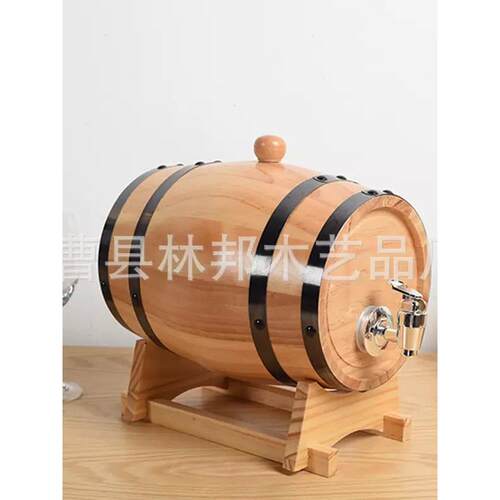 厂家货源橡木桶红酒桶木制橡木桶松木桶酒吧酒庄展会红酒木桶