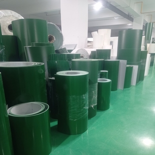 定制PVC输送带绿色白色蓝色黑色黄色皮带1平米厚1mm2mm3mm4mm5mm