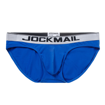 JOCKMAIL囊袋内裤男士内裤三角棉大囊袋透气运动修身立体性感裤衩