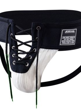 JOCKMAIL潮牌双丁内裤男士U凸性感露臀个性潮流提臀低腰t裤丁字裤