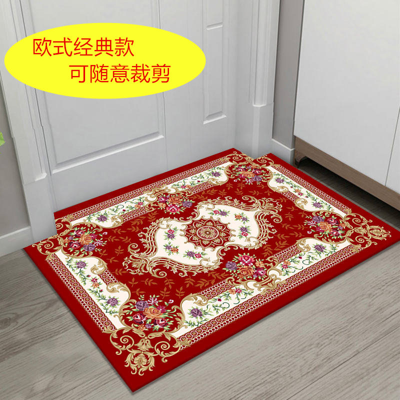 可裁剪地垫入户门垫门口进门吸水防滑脚垫家用厨房地毯进户门垫子_虎窝淘