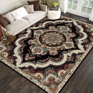 复古美式土耳其地毯客厅卧室 欧式茶几毯波西米亚民族风波斯地垫