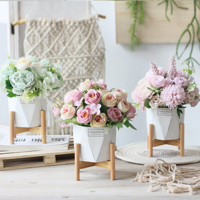 Artificial flower Green plant decorate bonsai Decoration simulation Flower art Small potted Northern Europe ins originality desktop Gallows a decorationin the Home accessories , Vase/Flower/Artificial flowers/Imitation jewelry , Artificial flowers/Artificial flower  category - from Buy2taobao.com to provide professional Taobao agent buy service