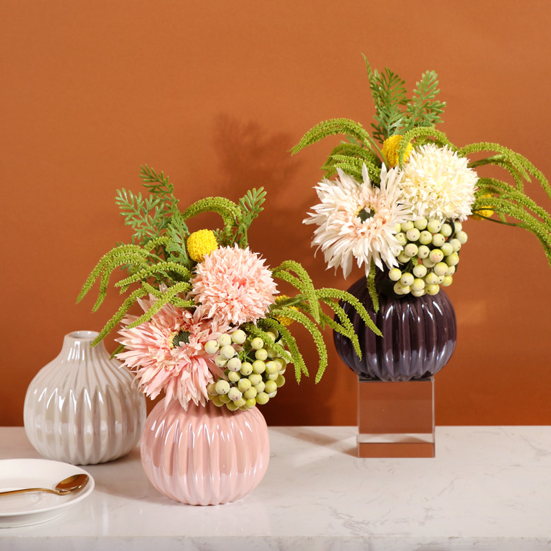 2021 new pattern Artificial Flower high-grade Decoration Light extravagance Daisy Artificial flower Potted plant a living room Decorative flowers Table flowersin the Home accessories , Vase/Flower/Artificial flowers/Imitation jewelry , Artificial flowers/Artificial flower  category - from Buy2taobao.com to provide professional Taobao agent buy service