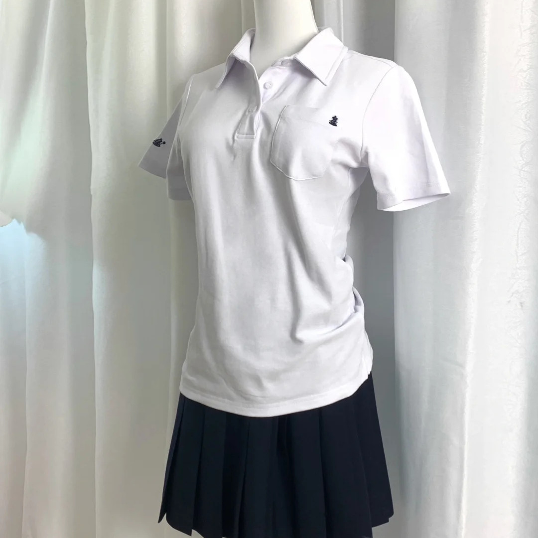 夏季学院风显瘦穿搭休闲纯色百搭