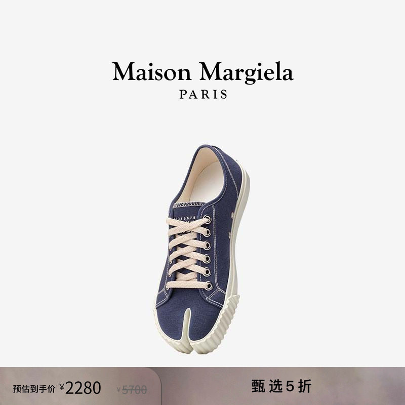 [尊享特惠]Maison Margiela马吉拉Tabi分趾帆布鞋休闲平底单鞋,女鞋,帆布鞋,淘宝优惠券,粉丝福利购,淘宝优惠卷