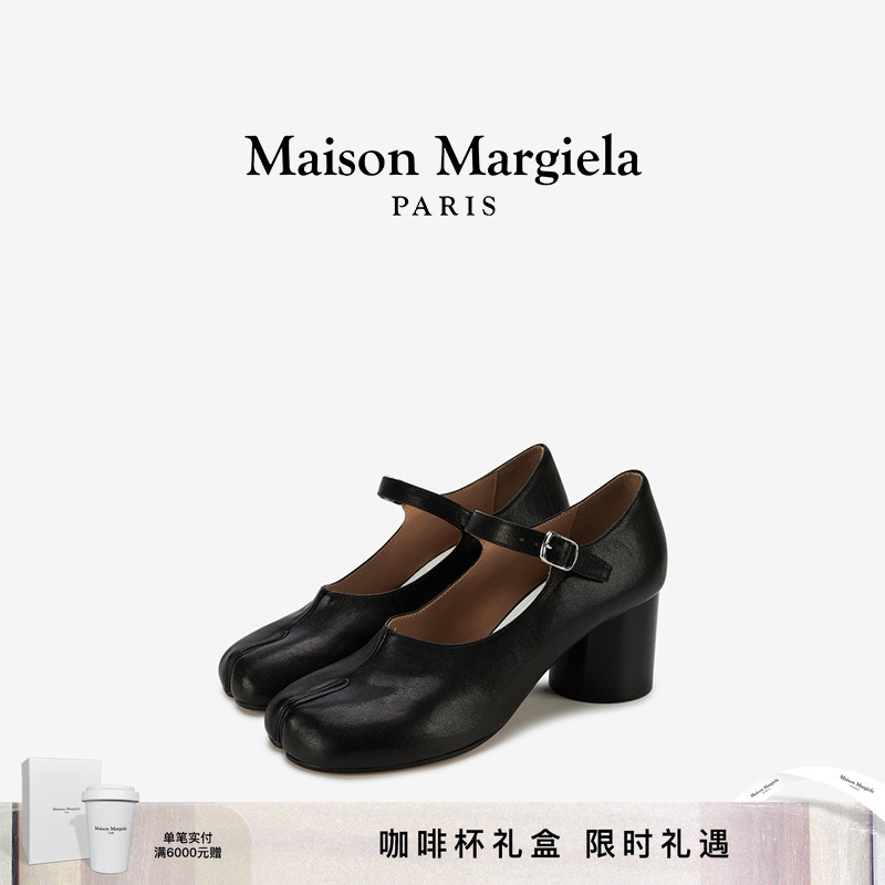 [12期免息]马吉拉玛丽珍高跟女鞋