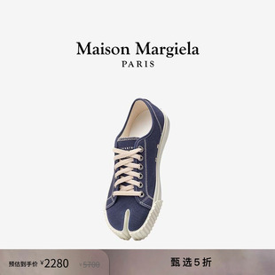 [尊享特惠]Maison Margiela马吉拉Tabi分趾帆布鞋休闲平底单鞋