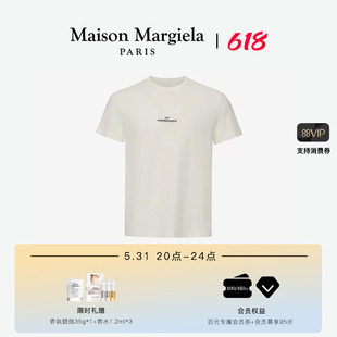 Margiela马吉拉倒置Logo经典 Maison 白T 抢先加购 T恤短袖