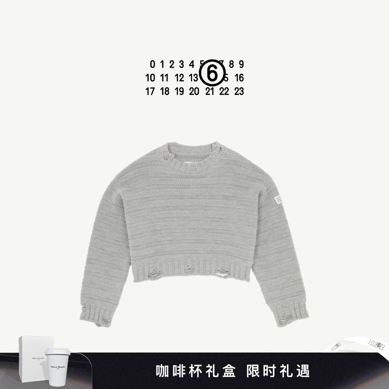 MM6立体针织效果针织衫