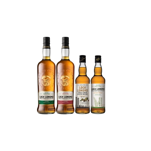 罗曼湖单一谷物威士忌原装进口洋酒泥煤烈酒500/700ml多规格