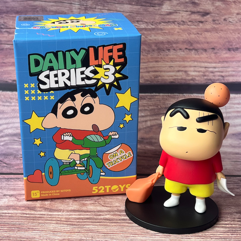 52toys蜡笔小新盲盒公仔手办摆件