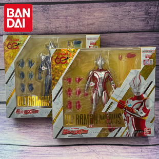 万代正版希卡利梦比优斯奥特曼发声超可动人偶20周年纪念套装玩具