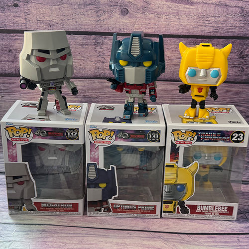 Funko变形金刚擎天柱威震天手办
