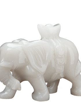 吉祥元宝财运办公室客厅大象摆件