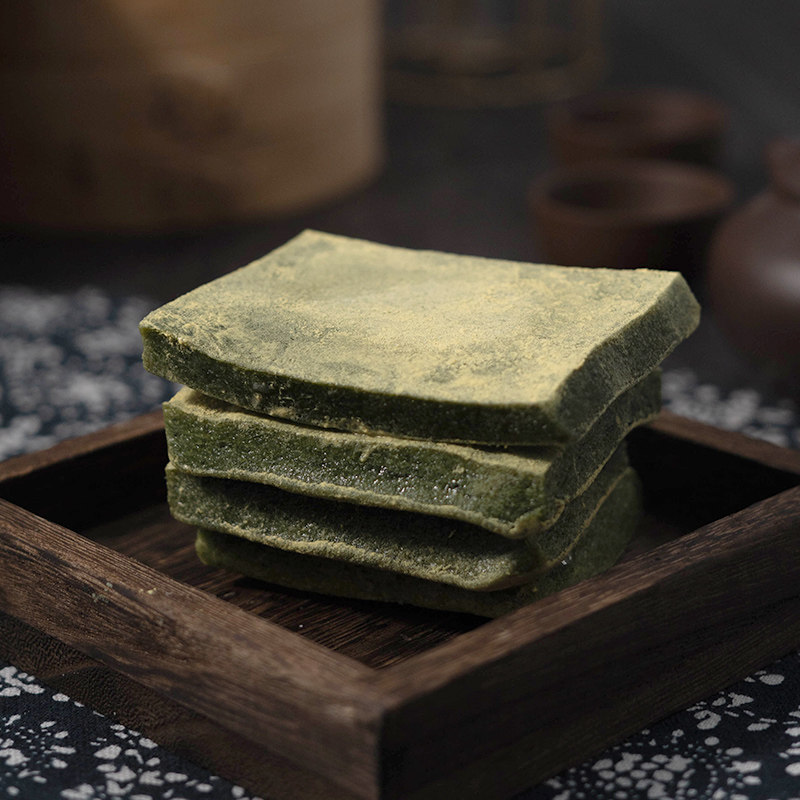 粮觅艾草麻糍宁波东钱湖麻糍艾草糍粑早餐半成品加热即食青团糕点