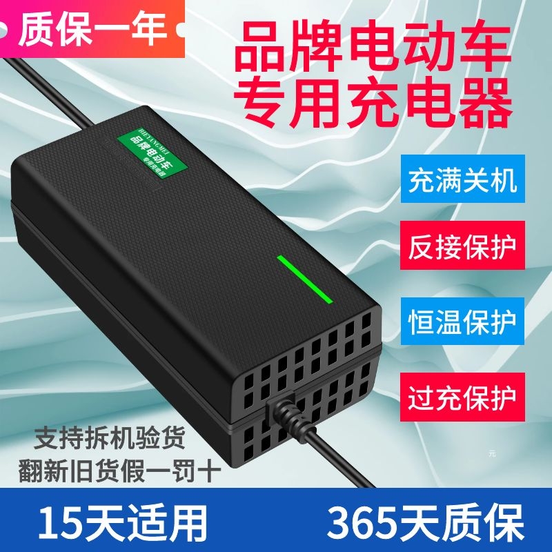 适用绿能电动车电瓶48V12AH60V20AH72V20AH蓄电池原装品质充电f器