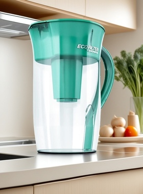 ZeroWater  EcoFilter 10杯滤水 无塑料外壳 减少氯气气味