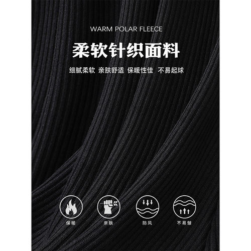 开春连衣裙黑色V领针织026新款秋冬大衣内搭掐腰打底短裙子套装