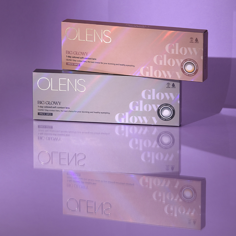 Olens Big glowy系列美瞳日抛合集10片