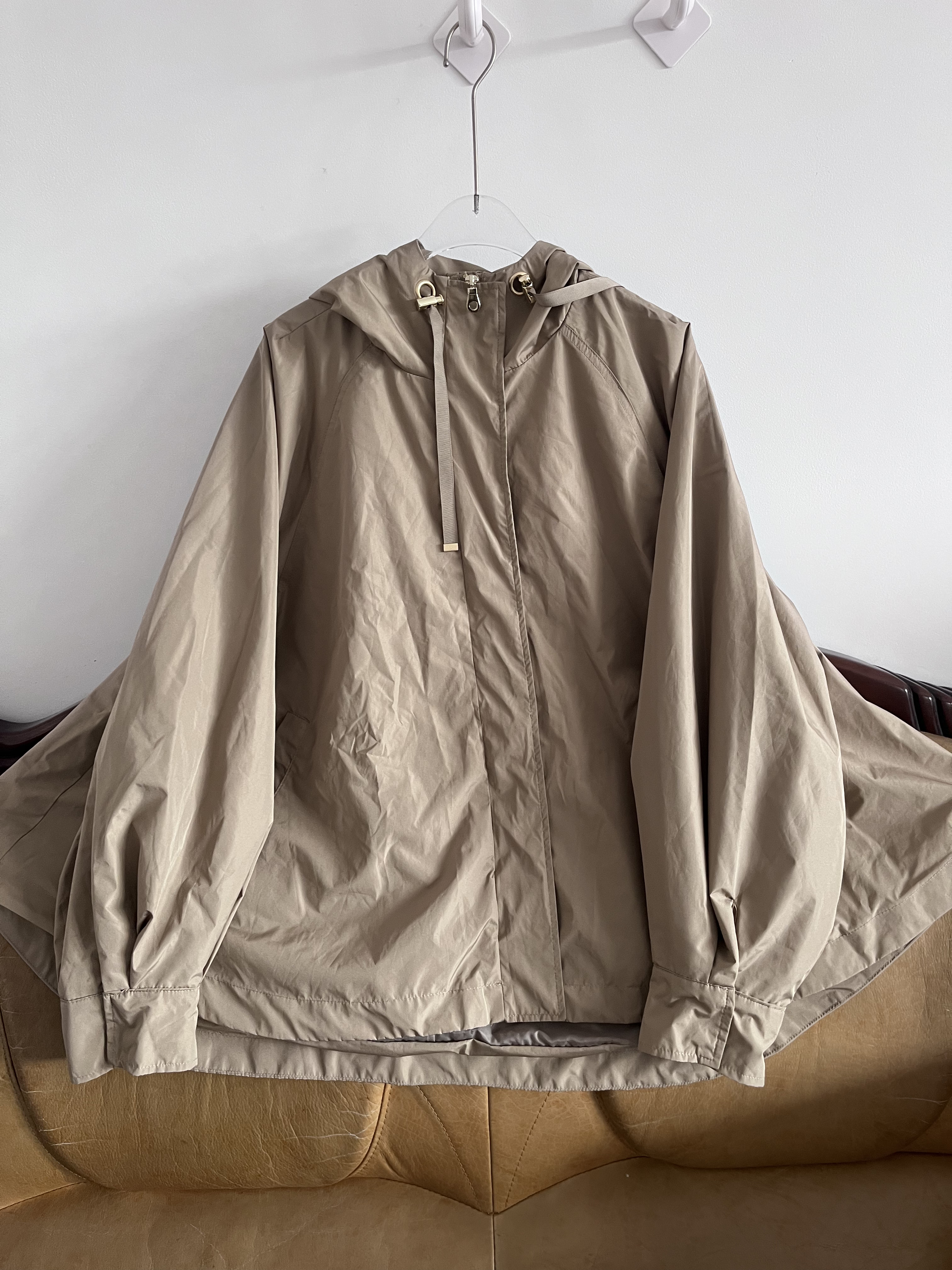 JCCstudio日单article原单聚酯连帽大衣外套