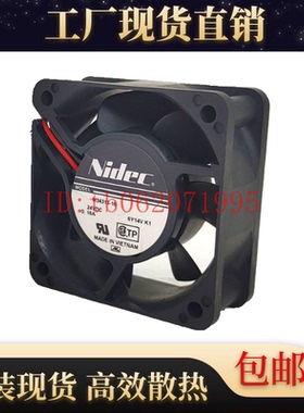 全新NIDEC M34313-16 6025 24V 0.16A 两线 变频器 散热风扇