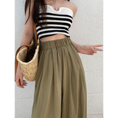 女夏季 慵懒山本裤 薄款 小个子凉凉哈伦裤 高腰防晒灯笼裤 冰丝萝卜裤