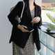 外套女设计感小众2020秋季 新品 韩版 西装 西服女上衣休闲气质小西装